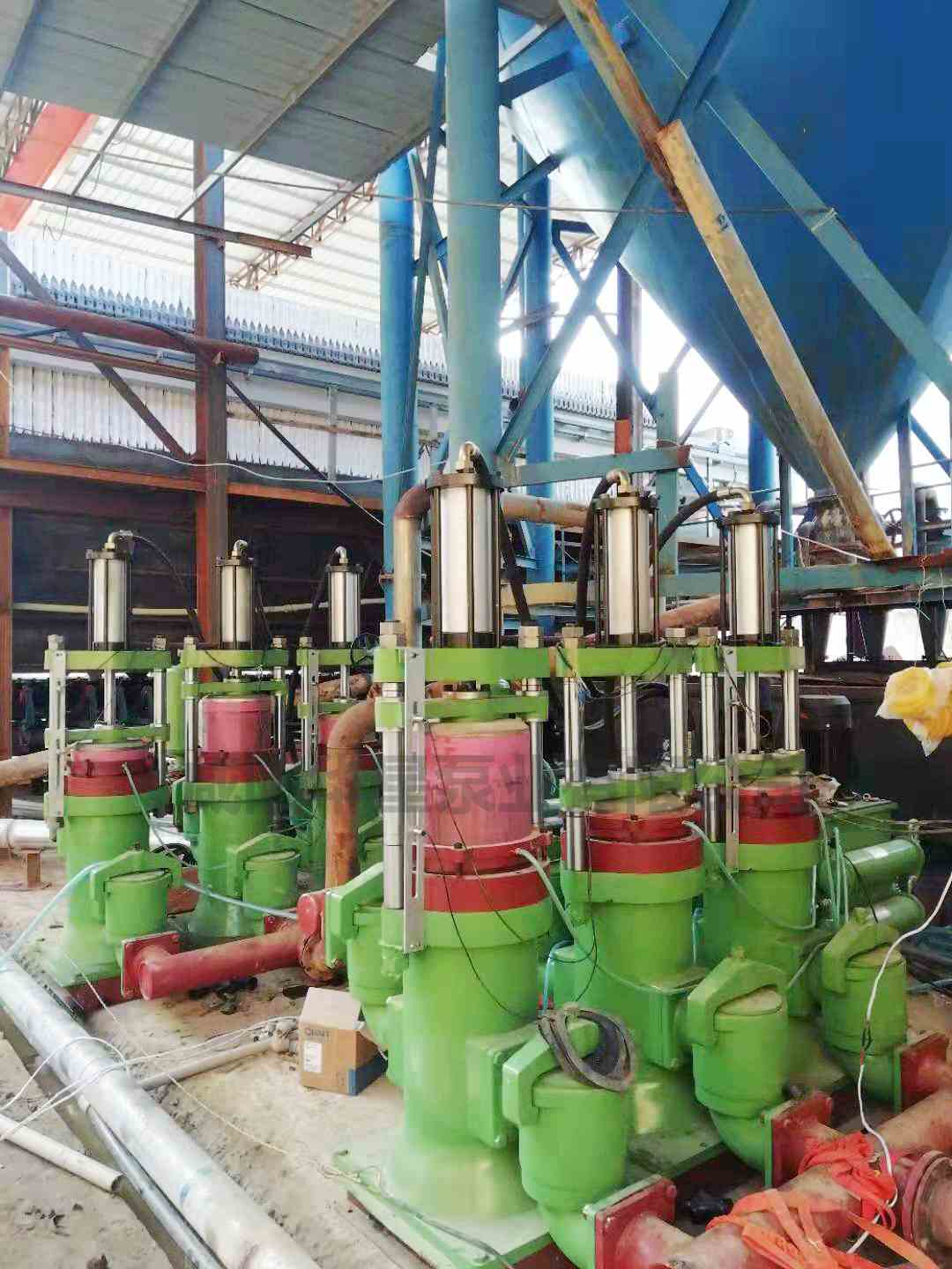 華星陶瓷柱塞泵尾礦使用現場-04 華星陶瓷柱塞泵尾礦使用現場-04